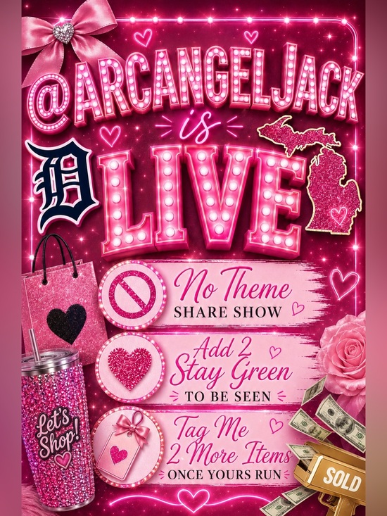 Accessories - 🚨I’m live! Come shop with me and share your items too! 🛍️🤩